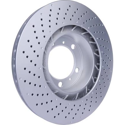 Front Disc Brake Rotor by HELLA PAGID - 355125031 pa3