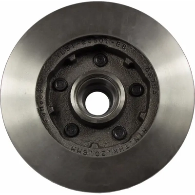 Front Disc Brake Rotor by MOTORCRAFT - BRRC110 pa1