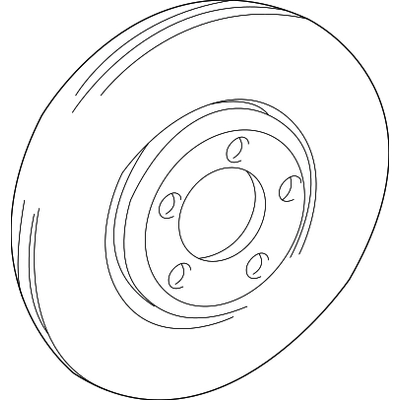 Front Disc Brake Rotor by MOTORCRAFT - BRRC1238 pa1