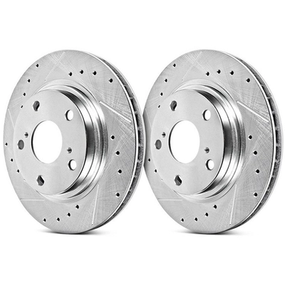 POWER STOP - AR85206XPR - Evolution Drilled Slotted & Zinc Plated Rotors pa2