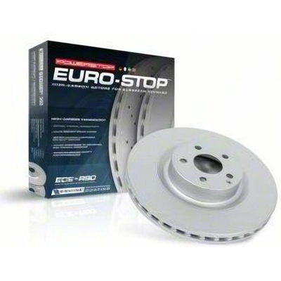 Front Disc Brake Rotor by POWER STOP - EBR1458EVC pa2