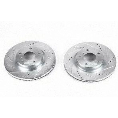 Front Disc Brake Rotor by POWER STOP - JBR1105XPR pa2
