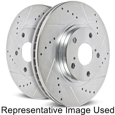 Front Disc Brake Rotor by POWER STOP - JBR1121XPR pa8