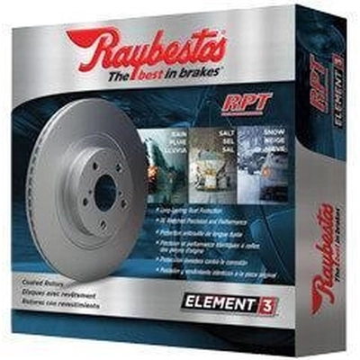 Vented Disque de frein à disque avant - RAYBESTOS Element 3 - 980153FZN pa11