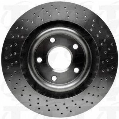 Front Disc Brake Rotor by TOP QUALITY - 8-580334 pa3