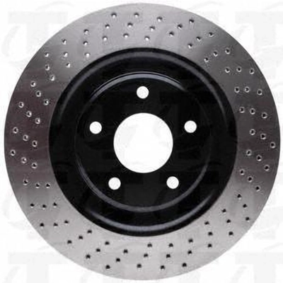 Front Disc Brake Rotor by TOP QUALITY - 8-580334 pa4