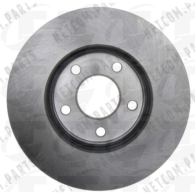 Front Disc Brake Rotor by TOP QUALITY - 8-580382 pa5