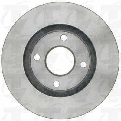 Front Disc Brake Rotor by TOP QUALITY - 8-66489 pa6