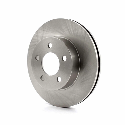 Front Disc Brake Rotor by TOP QUALITY - 8-66576 pa2