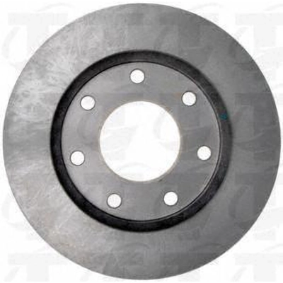 Front Disc Brake Rotor by TOP QUALITY - 8-66648 pa5