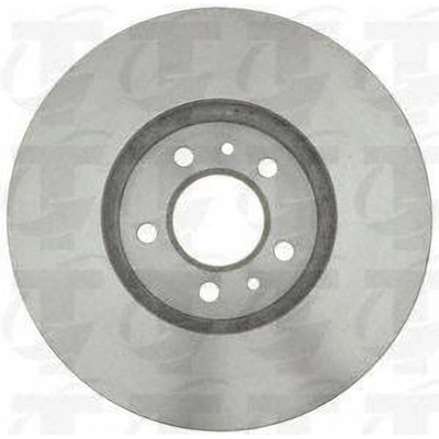 Front Disc Brake Rotor by TOP QUALITY - 8-66744 pa5