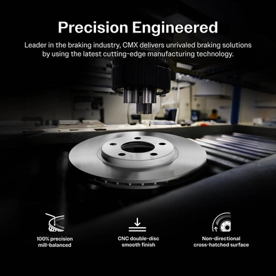 Front Disc Brake Rotor by TOP QUALITY - 8-66746 pa3