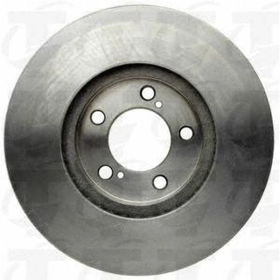 Front Disc Brake Rotor by TOP QUALITY - 8-66749 pa5