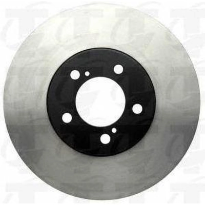 Front Disc Brake Rotor by TOP QUALITY - 8-66749 pa6