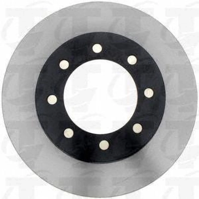 Front Disc Brake Rotor by TOP QUALITY - 8-66924 pa6