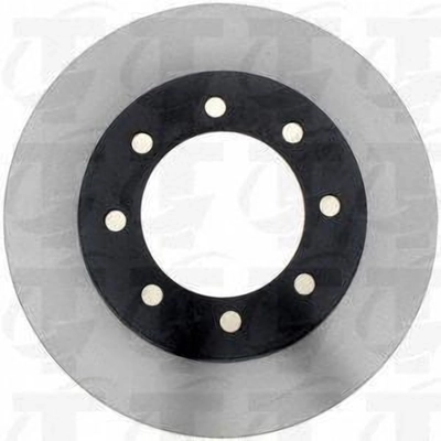 Front Disc Brake Rotor by TOP QUALITY - 8-66924 pa7