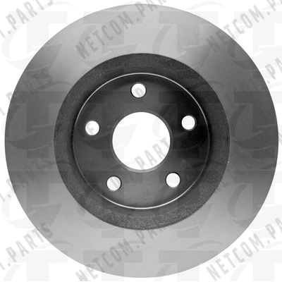Front Disc Brake Rotor by TOP QUALITY - 8-780289 pa5