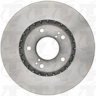 Front Disc Brake Rotor by TOP QUALITY - 8-980092 pa6