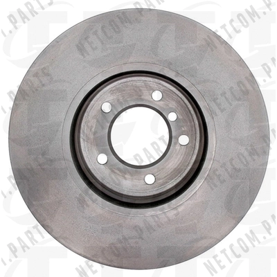 Front Disc Brake Rotor by TOP QUALITY - 8-980396 pa10