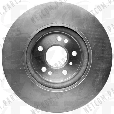 Front Disc Brake Rotor by TOP QUALITY - 8-980427 pa5