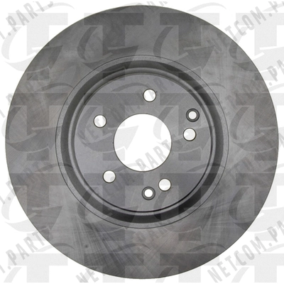 Front Disc Brake Rotor by TOP QUALITY - 8-980521 pa2