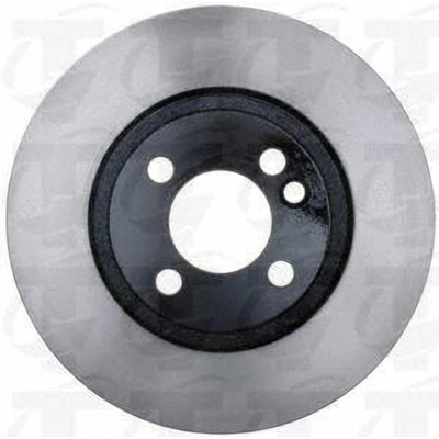 Front Disc Brake Rotor by TOP QUALITY - 8-980606 pa5