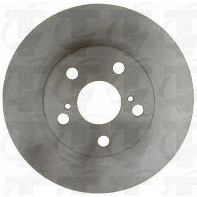 Front Disc Brake Rotor by TOP QUALITY - 8-980750 pa5
