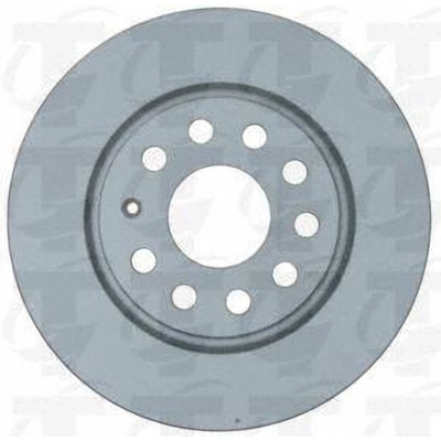 Front Disc Brake Rotor by TOP QUALITY - 8-980929 pa5