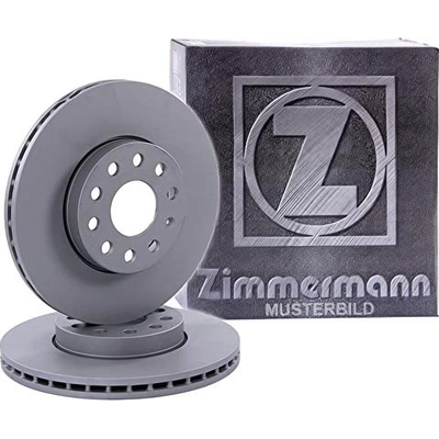 Front Disc Brake Rotor (Pack of 2) by ZIMMERMANN - 400.1435.20 pa7