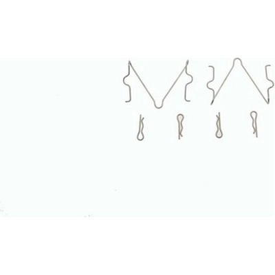 CARLSON - 13033 - Front Disc Hardware Kit pa1