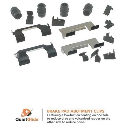 Front Disc Hardware Kit by CARLSON - H5657Q pa4