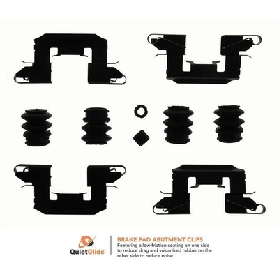 Front Disc Hardware Kit by CARLSON - H5847Q pa3