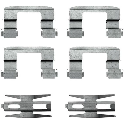 Ensemble de matériel pour disque avant by CENTRIC PARTS - 117.51004 pa6