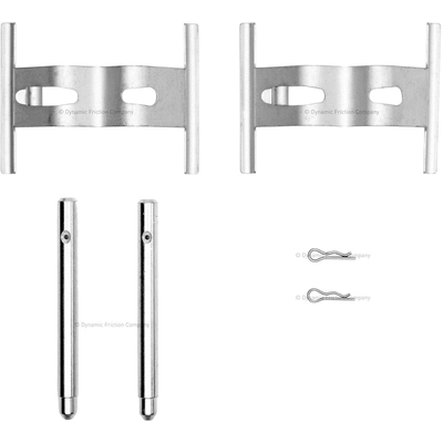 Front Disc Hardware Kit by DYNAMIC FRICTION COMPANY - 340-02003 pa1