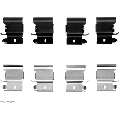 Front Disc Hardware Kit by DYNAMIC FRICTION COMPANY - 340-46008 pa2