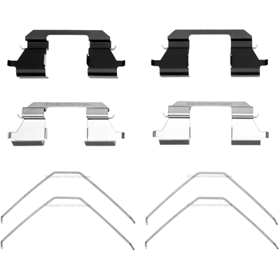 Front Disc Hardware Kit by DYNAMIC FRICTION COMPANY - 340-59044 pa1