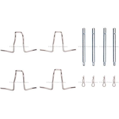 Front Disc Hardware Kit by DYNAMIC FRICTION COMPANY - 340-63004 pa1