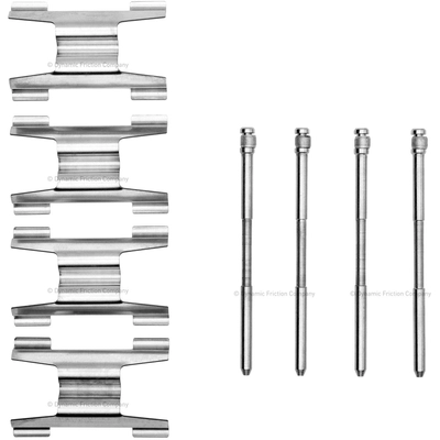 Front Disc Hardware Kit by DYNAMIC FRICTION COMPANY - 340-63028 pa2