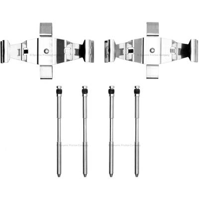 Front Disc Hardware Kit by DYNAMIC FRICTION COMPANY - 340-63060 pa2