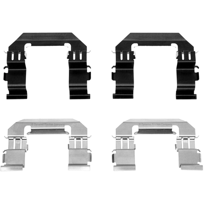 Front Disc Hardware Kit by DYNAMIC FRICTION COMPANY - 340-67022 pa2