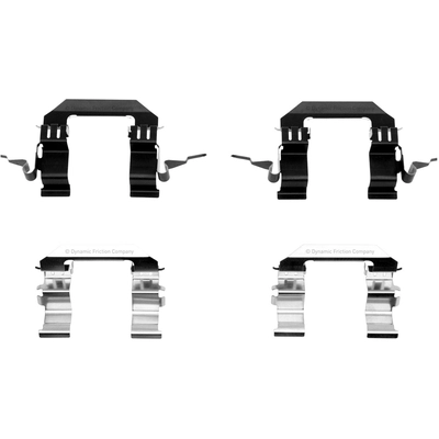 Ensemble de matériel pour disque avant by DYNAMIC FRICTION COMPANY - 340-68004 pa2