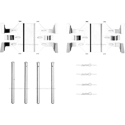 Front Disc Hardware Kit by DYNAMIC FRICTION COMPANY - 340-68009 pa2