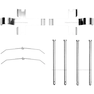 Front Disc Hardware Kit by DYNAMIC FRICTION COMPANY - 340-72000 pa2