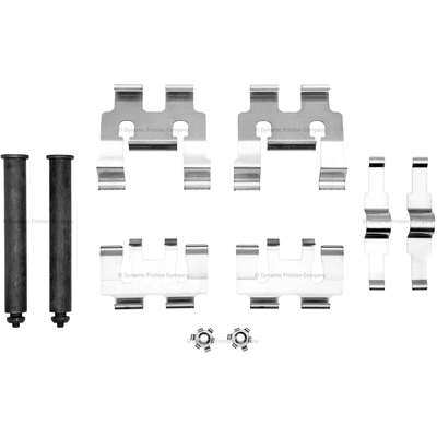 Front Disc Hardware Kit by DYNAMIC FRICTION COMPANY - 340-75019 pa2