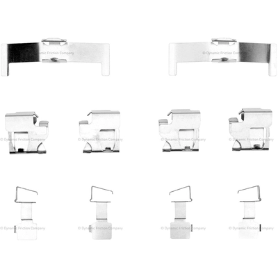 Front Disc Hardware Kit by DYNAMIC FRICTION COMPANY - 340-76005 pa1