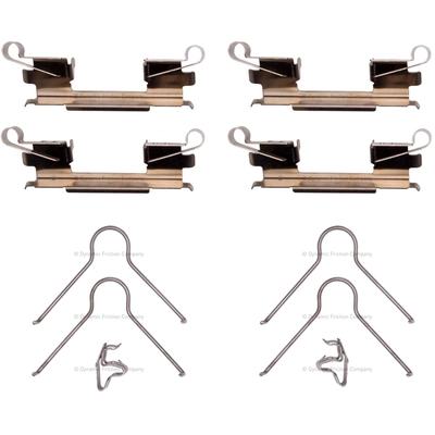 Front Disc Hardware Kit by DYNAMIC FRICTION COMPANY - 340-76017 pa2