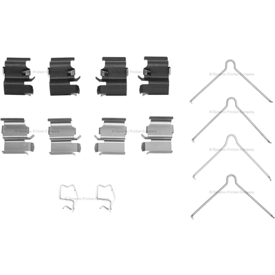 Ensemble de matériel pour disque avant by DYNAMIC FRICTION COMPANY - 340-80041 pa1