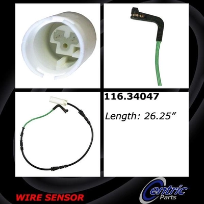 Front Disc Pad Sensor Wire by CENTRIC PARTS - 116.34047 pa2