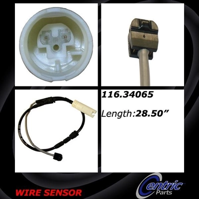 Front Disc Pad Sensor Wire by CENTRIC PARTS - 116.34065 pa1