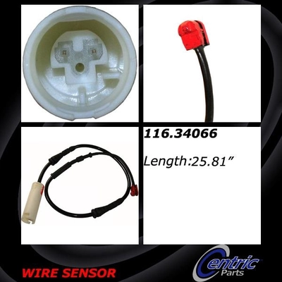 Front Disc Pad Sensor Wire by CENTRIC PARTS - 116.34066 pa2